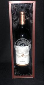 Blue Ostrich Wine with Texas Seal 148//280